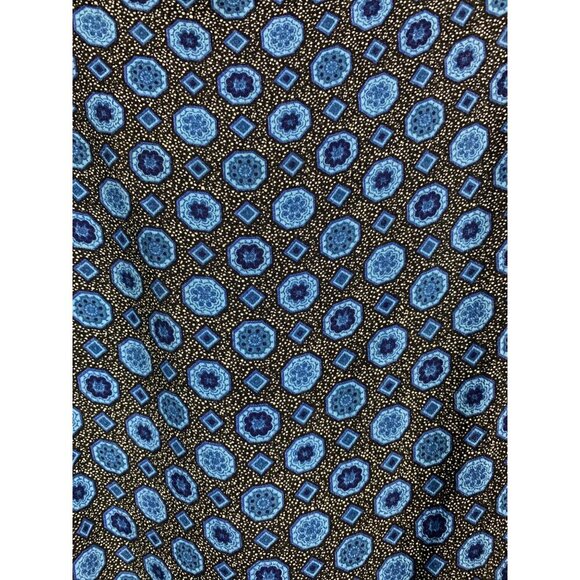 Xhilaration Blue & Black Sleeveless Slip Dress Large - Picture 6 of 7